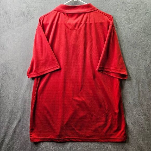 Vintage St Louis Cardinals Shirt Mens Size Large Red Dynasty MLB Baseball Polo - Picture 9 of 11